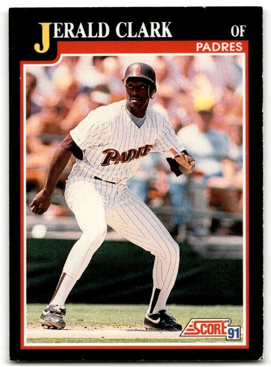 1991 Score Jerald Clark San Diego Padres #242