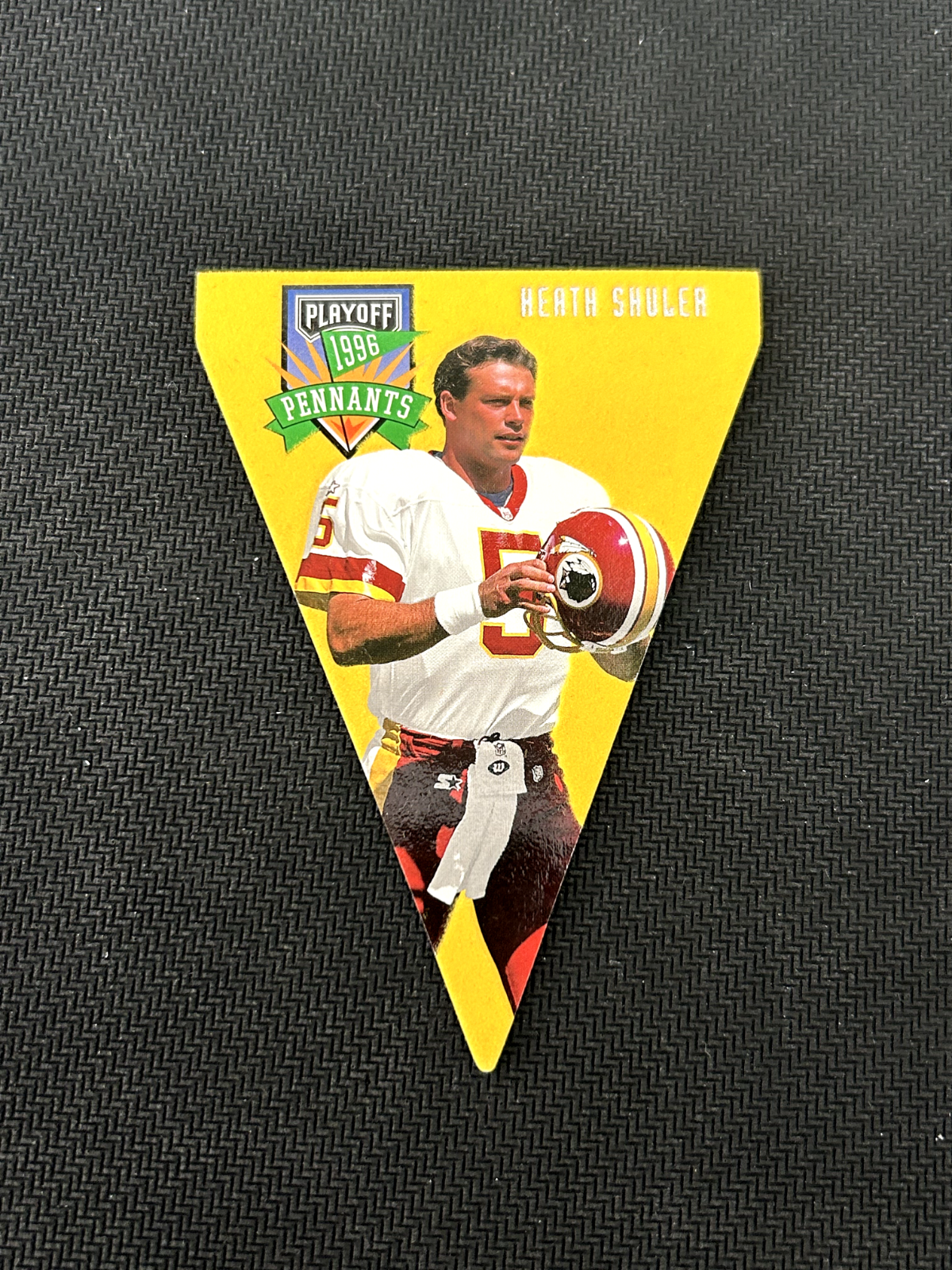 1996 Playoff Contenders Pennants Football Card #69 Heath Shuler G