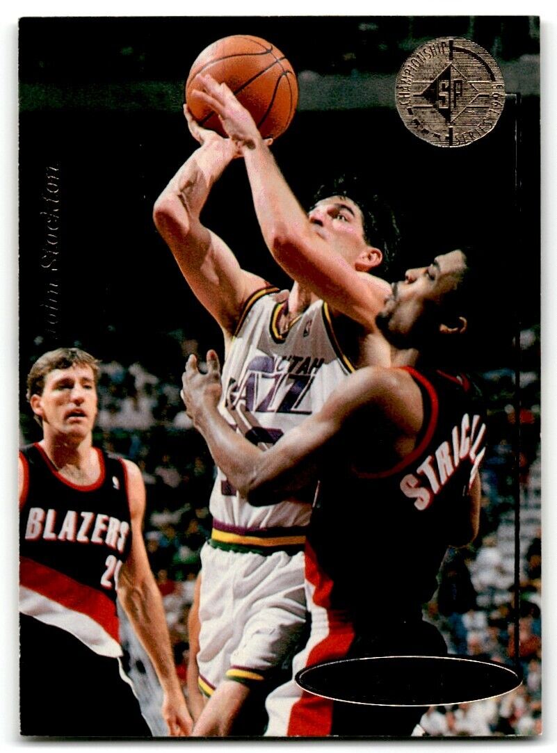 1995-96 SP Championship Series 1995 John Stockton Utah Jazz #131