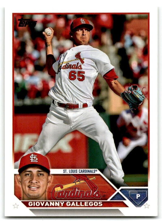 2023 Topps Giovanny Gallegos St. Louis Cardinals #13