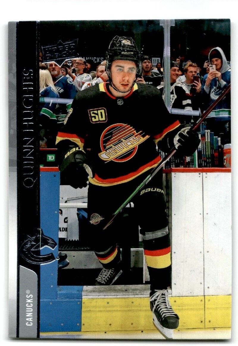 2020-21 Upper Deck Quinn Hughes Vancouver Canucks #175