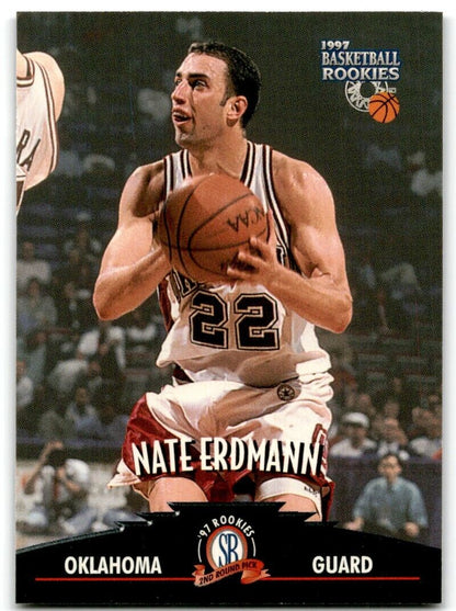 1997-98 Score Board Rookies Nate Erdmann Oklahoma Sooners #25