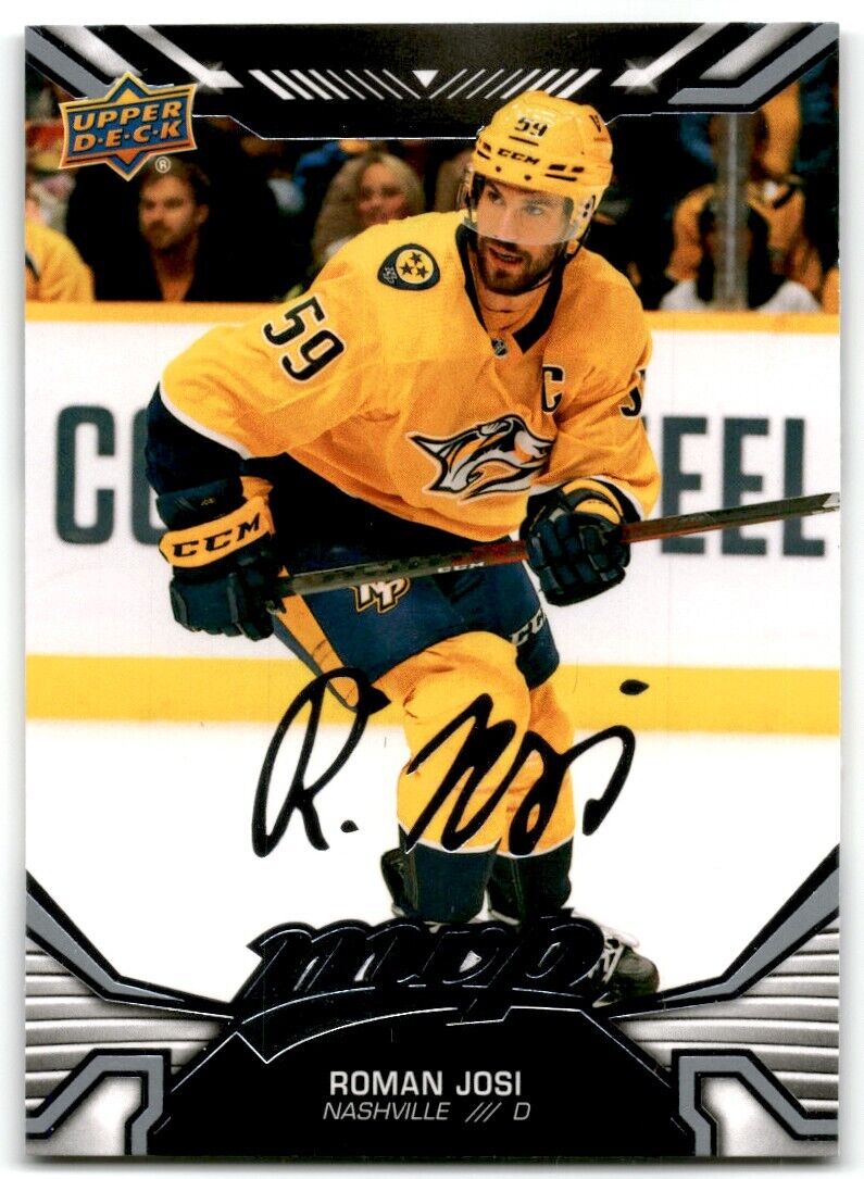 2022-23 Upper Deck MVP Silver Roman Josi Nashville Predators #56