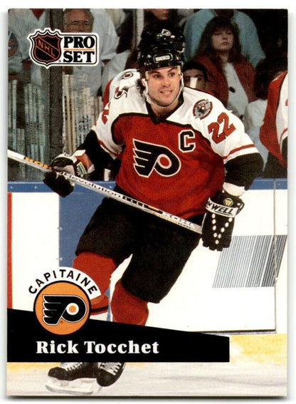 1991-92 Pro Set Rick Tocchet Philadelphia Flyers #580