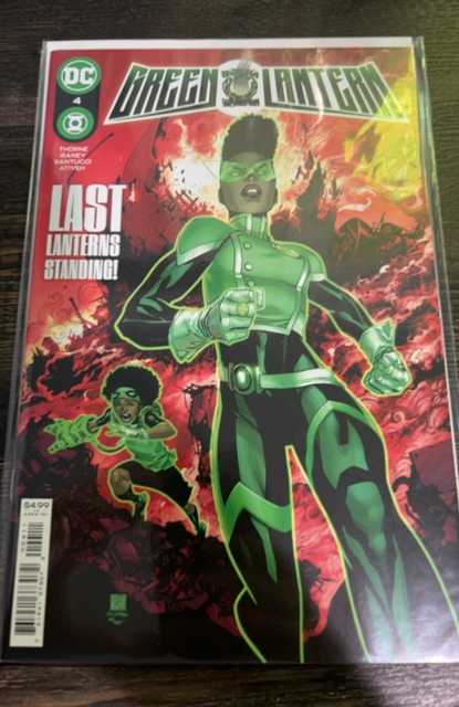 The Green Lantern #4 Vol 6 DC Comics 2021 Infinite Frontier