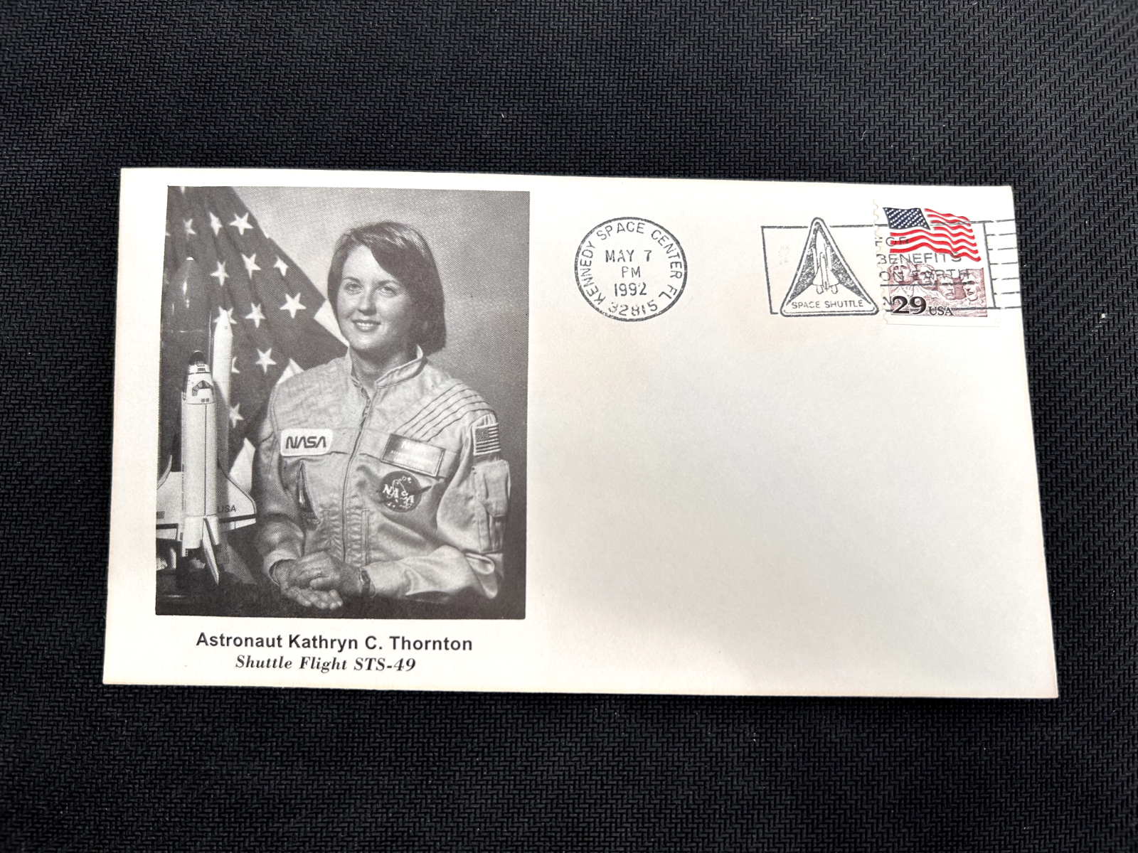 NASA Space Shuttle STS-49 Astronaut Kathryn Thornton cover