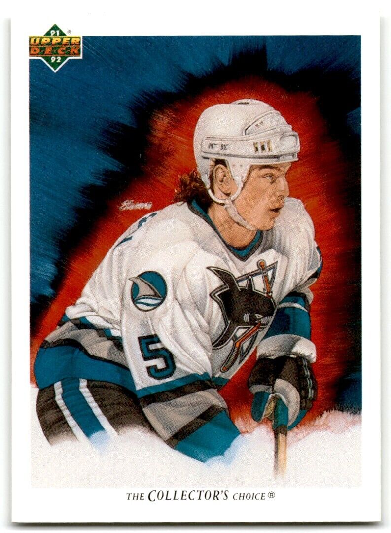 1991-92 Upper Deck Neil Wilkinson San Jose Sharks #95