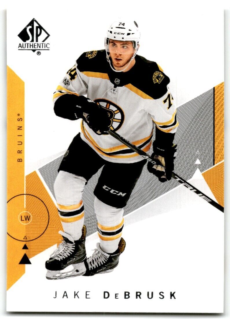 2018-19 SP Authentic Jake DeBrusk Boston Bruins #27