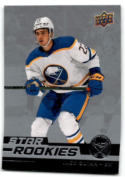 2022-23 Upper Deck Star Rookies Jack Quinn Rookie Buffalo Sabres #8