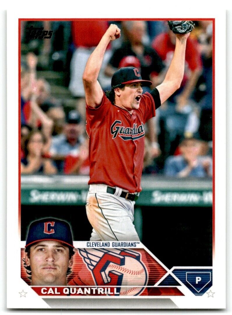 2023 Topps Cal Quantrill Cleveland Guardians #255