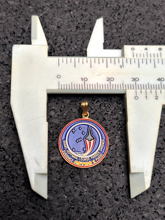 NASA Space Shuttle STS-35 Necklace PENDANT CHARM