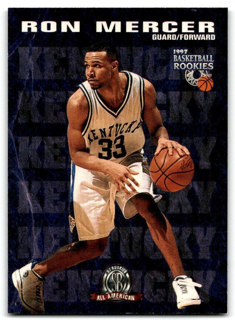 1997-98 Score Board Rookies Ron Mercer Kentucky Wildcats #63