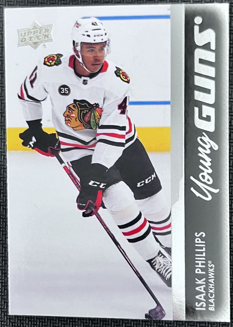 2021-22 Upper Deck Isaak Phillips Rookie Chicago Blackhawks #735