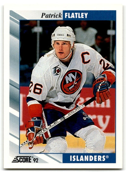 1992-93 Score Patrick Flatley New York Islanders #99