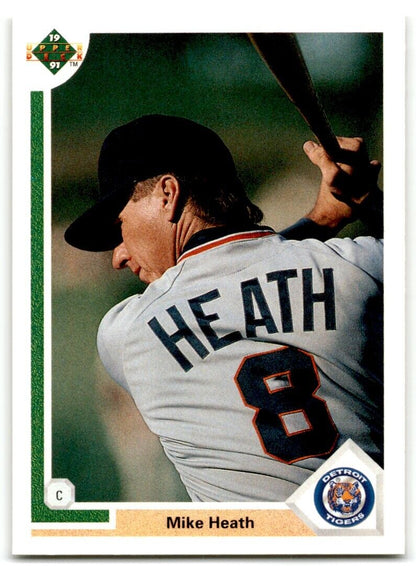 1991 Upper Deck Mike Heath Detroit Tigers #318