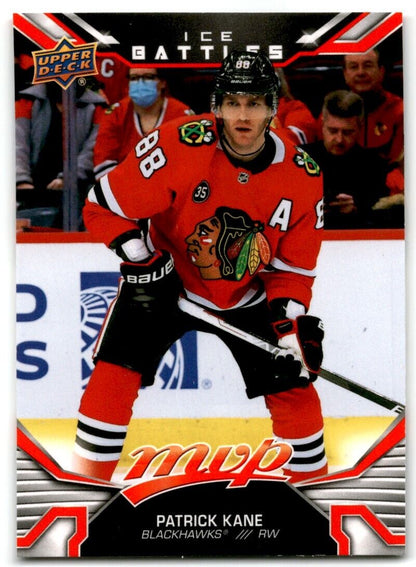 2022-23 Upper Deck MVP Ice Battles Patrick Kane Chicago Blackhawks #202