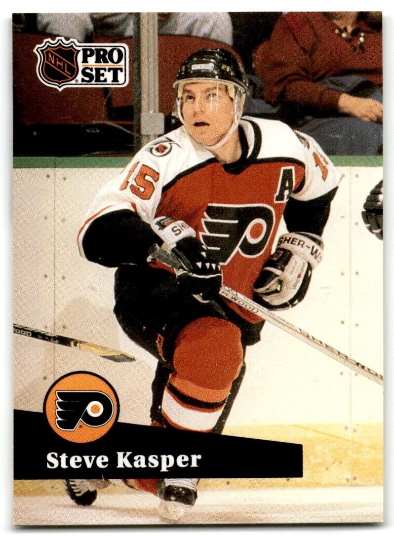 1991-92 Pro Set Steve Kasper Philadelphia Flyers #449