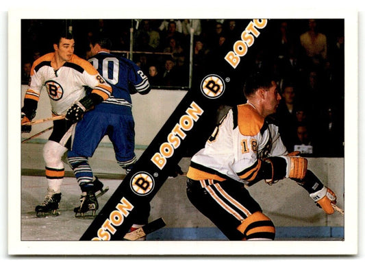 1991-92 Ultimate Original 6 French Boston Bruins Boston Bruins #4