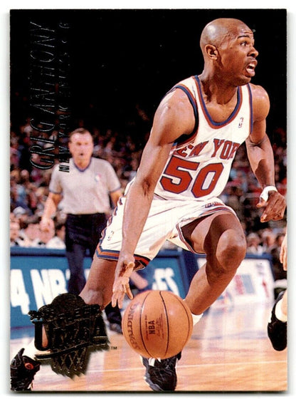 1994-95 Fleer Ultra Greg Anthony New York Knicks #122