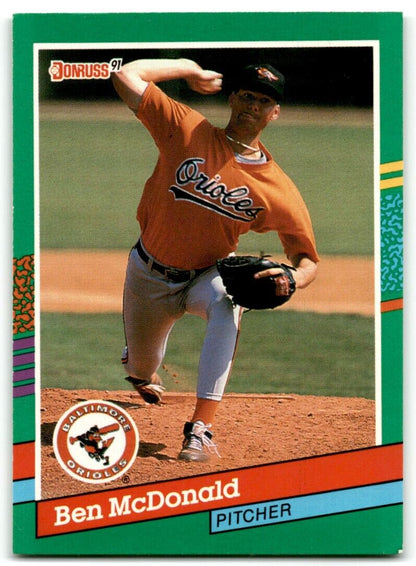 1991 Donruss Ben McDonald Baltimore Orioles #485