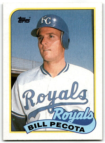 1989 Topps Bill Pecota Kansas City Royals #148