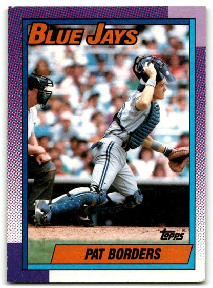 1990 Topps Pat Borders Toronto Blue Jays #191