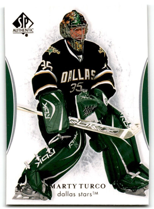 2007-08 SP Authentic Marty Turco Dallas Stars #81