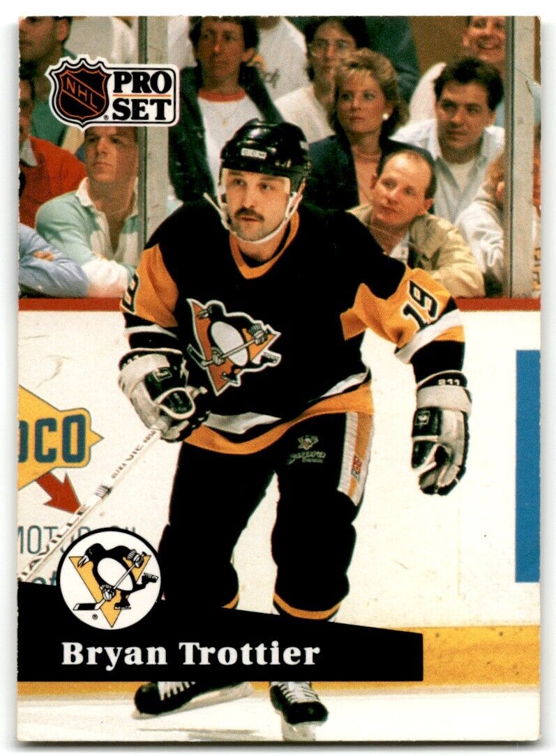 1991-92 Pro Set Bryan Trottier Pittsburgh Penguins #192