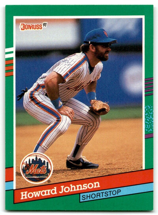 1991 Donruss Howard Johnson New York Mets #454