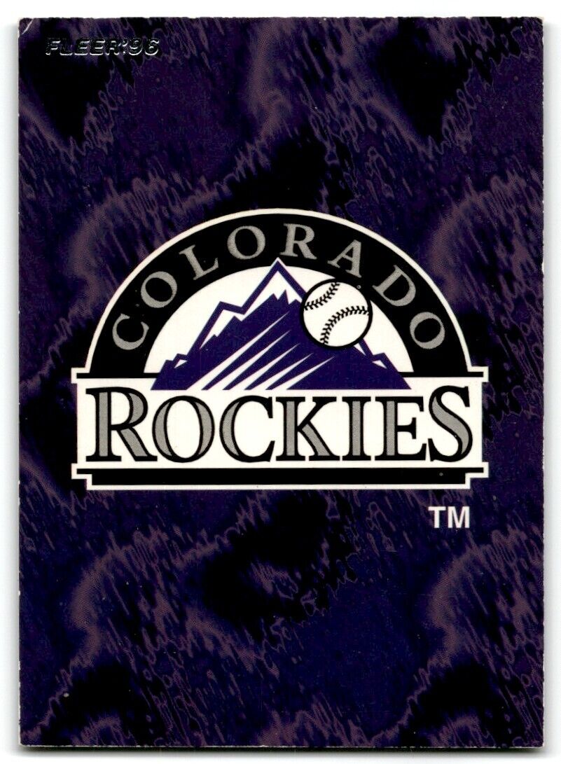 1996 Fleer Colorado Rockies Logo Colorado Rockies #19