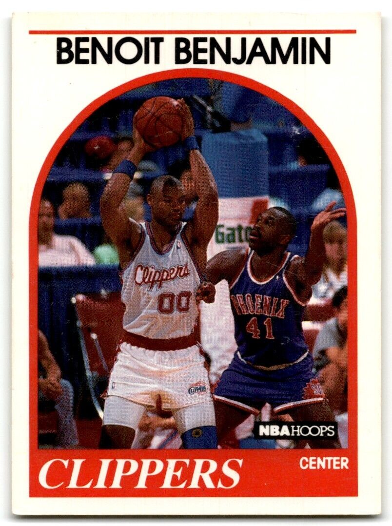 1989-90 Hoops Benoit Benjamin Los Angeles Clippers #114