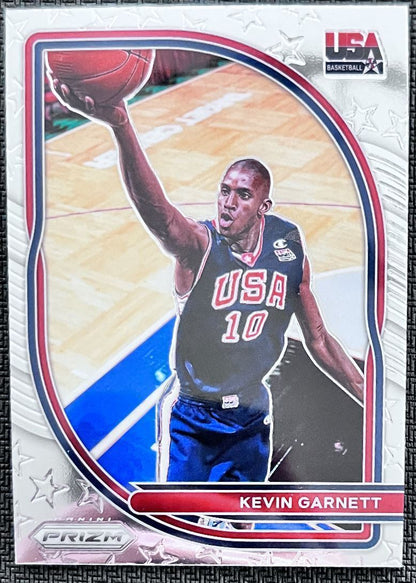 2020-21 Panini Prizm Kevin Garnett Team USA #4