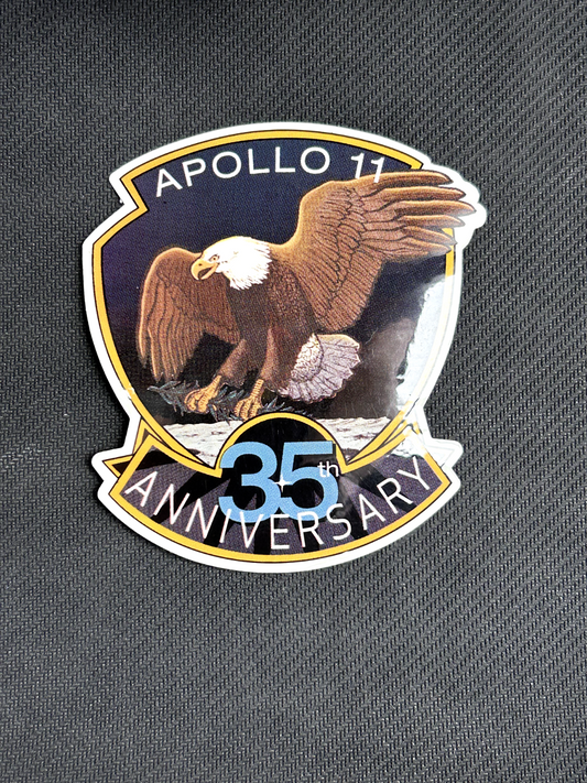 NASA 4 inches Apollo 13 35th anniversary mission decal vinyl - sticker