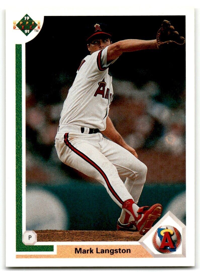 1991 Upper Deck Mark Langston California Angels #234