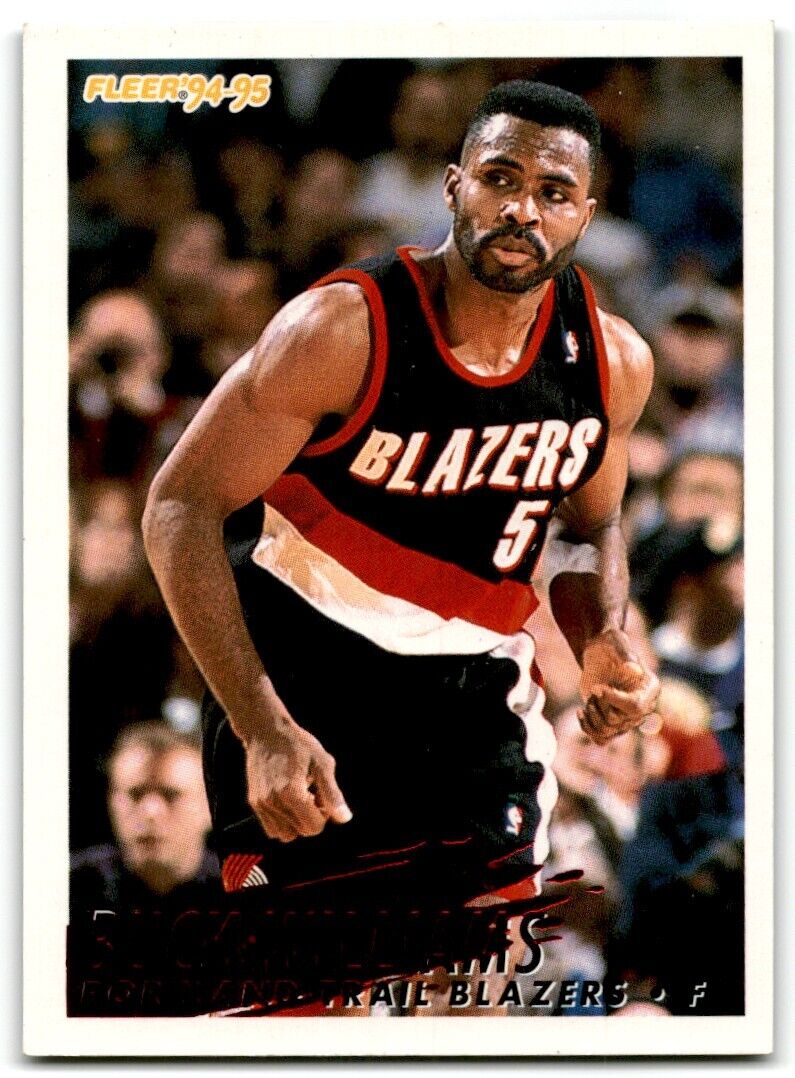 1994-95 Fleer European Buck Williams Portland Trail Blazers #191