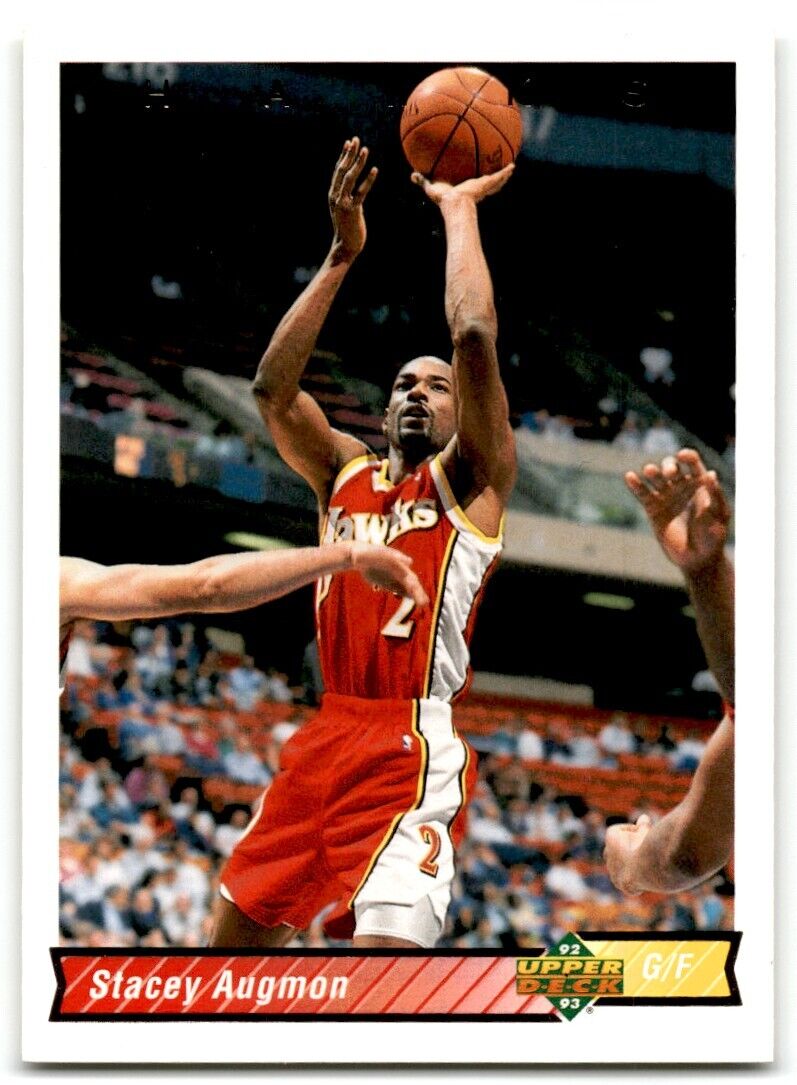 1992-93 Upper Deck Stacey Augmon Atlanta Hawks #312