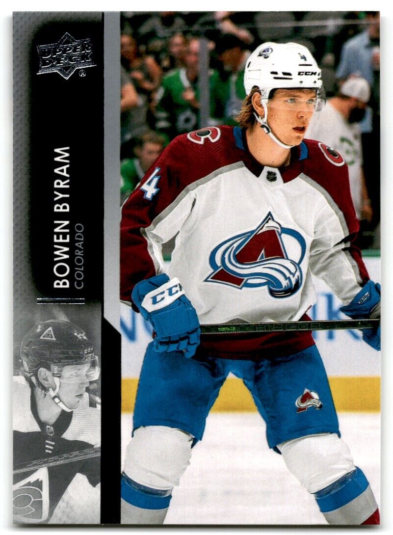 2021-22 Upper Deck Bowen Byram Colorado Avalanche #296