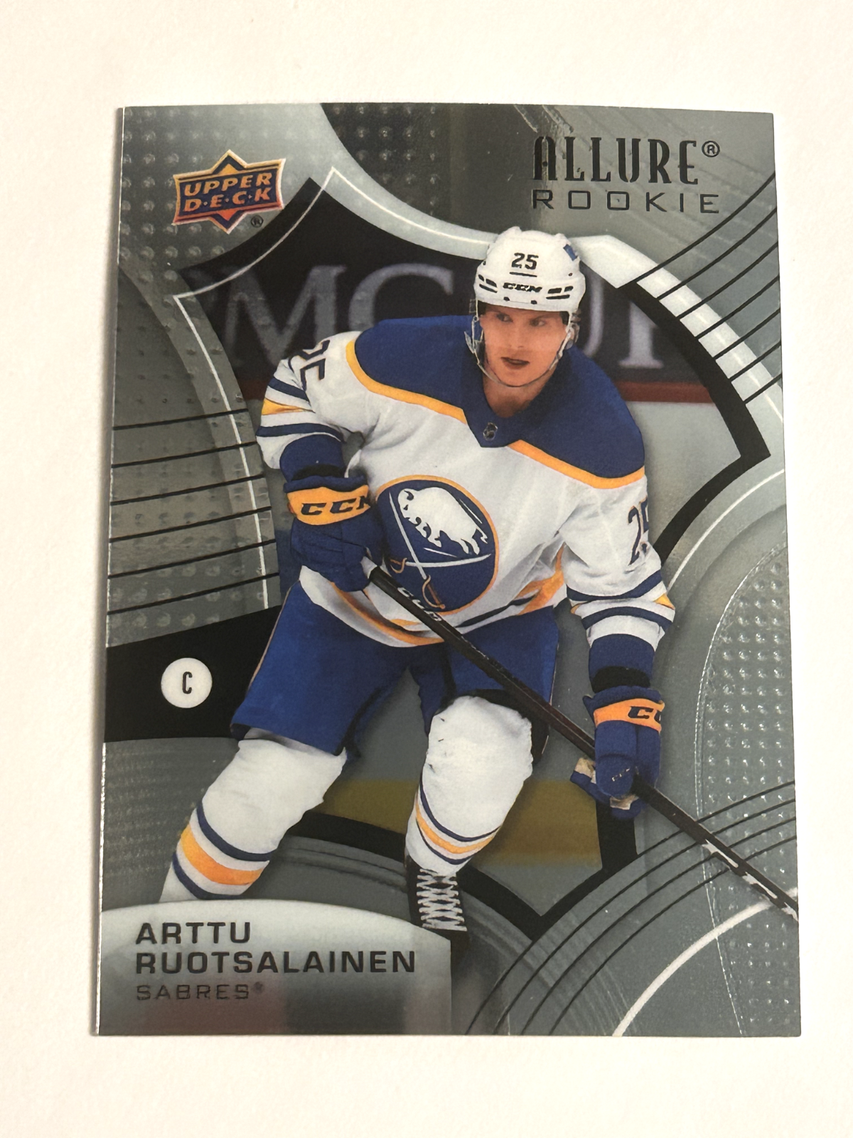 2021-22 Upper Deck Allure - Rookie #126 Arttu Ruotsalainen - Buffalo Sabres