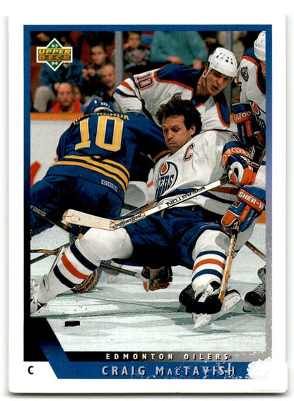 1993-94 Upper Deck Craig MacTavish Edmonton Oilers #111