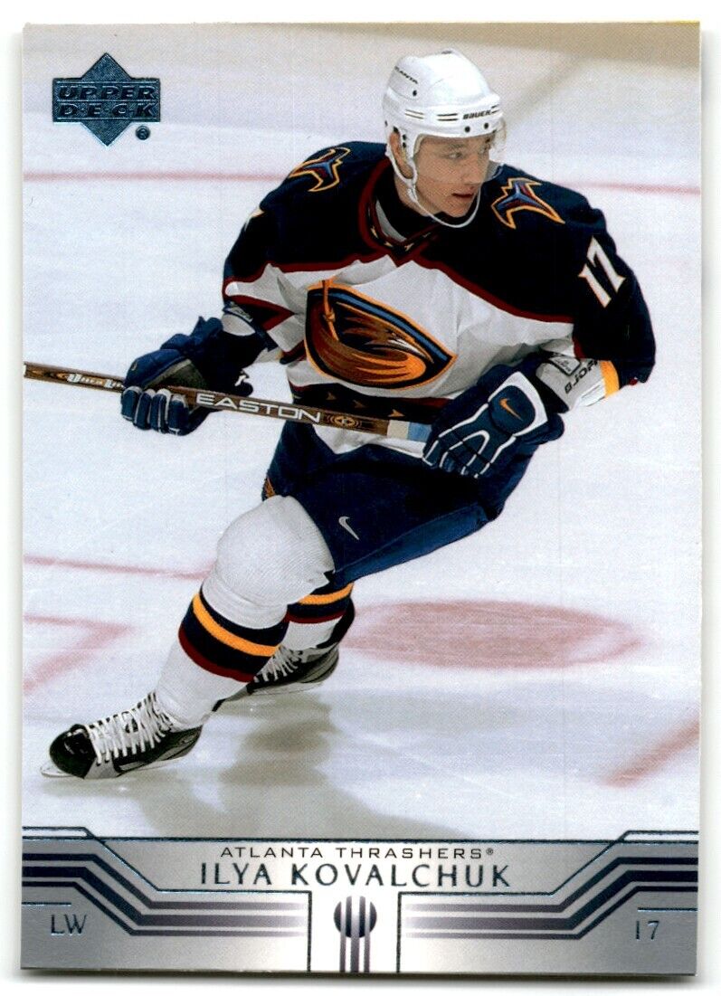 2001-02 Upper Deck Ilya Kovalchuk Rookie Atlanta Thrashers #242