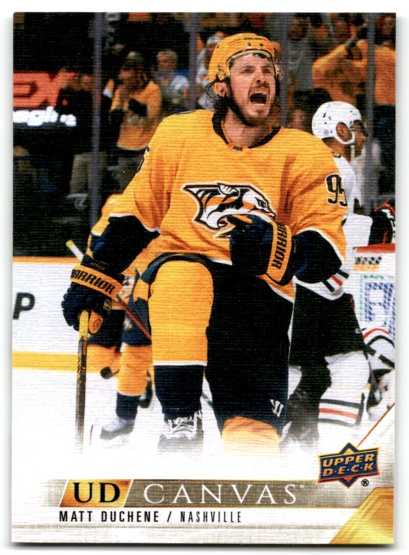 2022-23 Upper DeckUD Canvas Matt Duchene Nashville Predators #C45