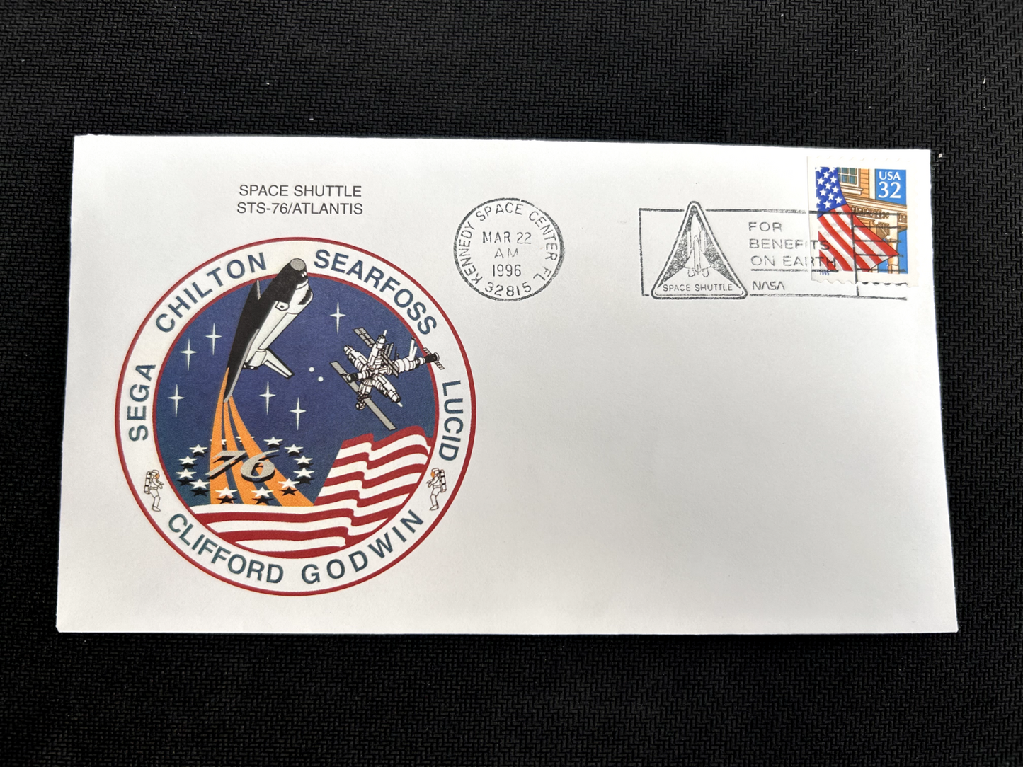 NASA Space Shuttle STS-76 cover