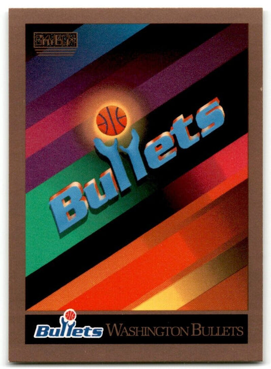 1990-91 SkyBox Washington Bullets Washington Bullets #354