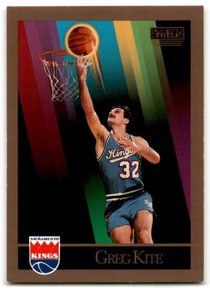 1990-91 SkyBox Greg Kite Sacramento Kings #247