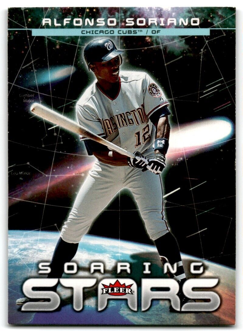 2007 Fleer Soaring Stars Alfonso Soriano Chicago Cubs #SS-AS