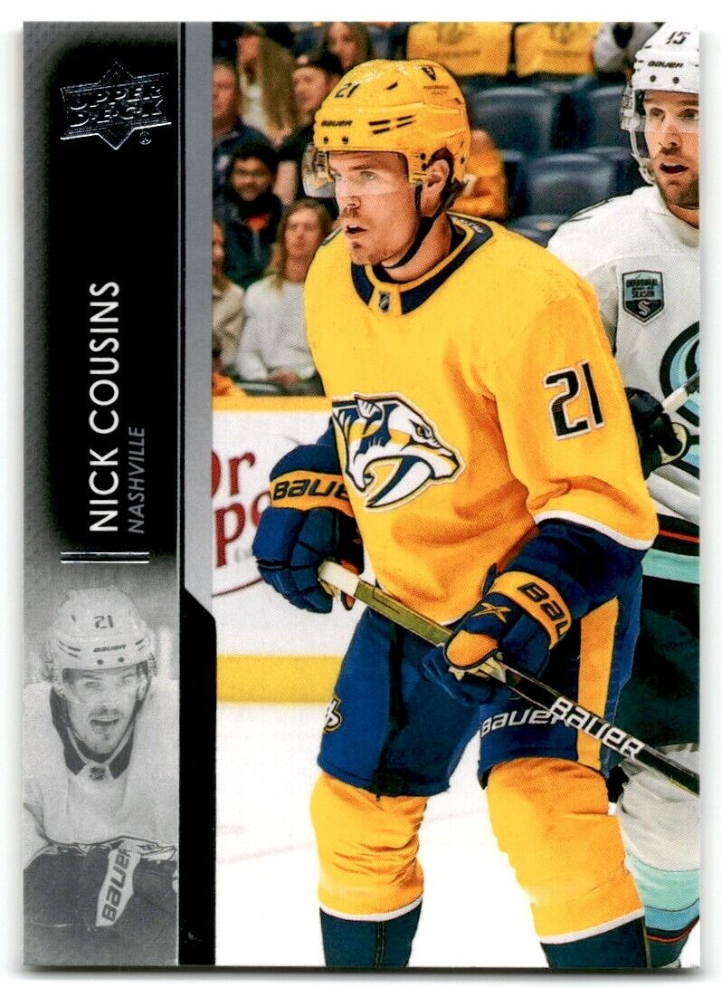 2021-22 Upper Deck Nick Cousins Nashville Predators #350