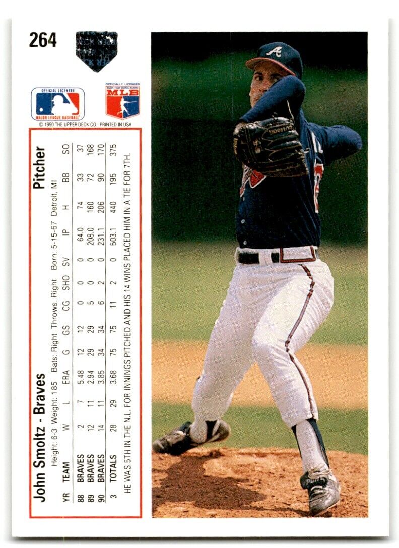 2002 Upper Deck John Smoltz Atlanta Braves #271