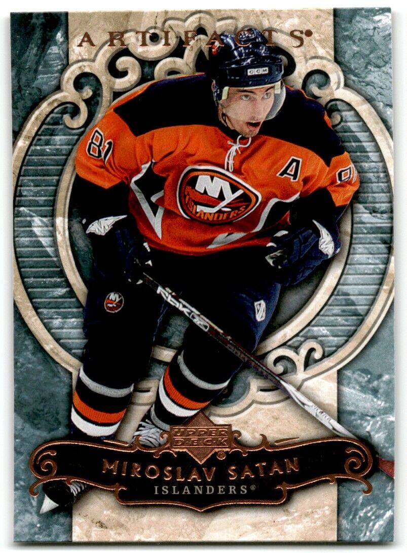 2007-08 Upper Deck Artifacts Miroslav Satan New York Islanders #27