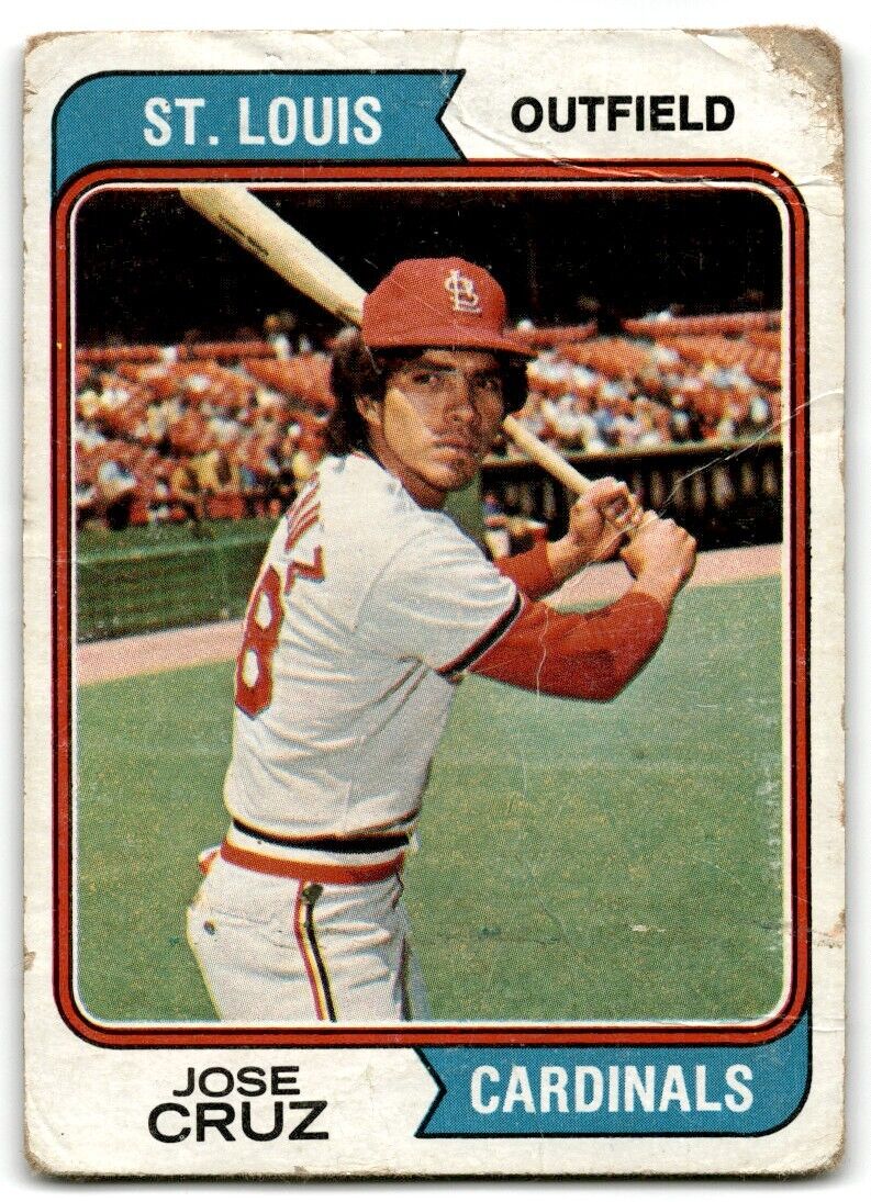 1974 Topps Jose Cruz St. Louis Cardinals #464