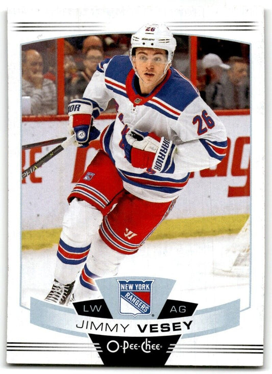 2019-20 O-Pee-Chee Jimmy Vesey New York Rangers #312